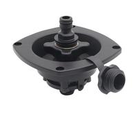 Connexion d'entrée de tuyau d'eau pour camping-car, connexion d'entrée d'eau pour camping-car - Valve d'entrée d'eau pour camping-car avec couvercle | Raccord de vanne d'admission de tuyau