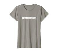 Connexion Perdue T-Shirt, Femme, Ardoise, XXL