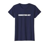 Connexion Perdue T-Shirt, Femme, Bleu Marine, XS