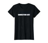 Connexion Perdue T-Shirt, Femme, Noir, XXL