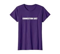 Connexion Perdue T-Shirt, Femme, Violet, XXL