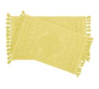 Connexions franaises Nellore Salle de bain Tapis d'ensemble de 2 tapis de bain tisses et perles de salle de bain durables tapis de bain sans gli