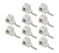 Connexions simplifiées avec un paquet de dix bornes pour une utilisation avec des barres de bus et des disjoncteurs pour des sections de conducteur allant jusqu'à 25 mm².