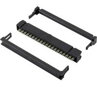 Connfly DS1016-20MA2BB Connecteur fil à carte avec décharge de traction Pas: 2.54 mm Nbr total de pôles: 20 Nbr de rangées: 2