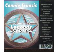 Connie Francis 17 Song Karaoke CDG Legends #231
