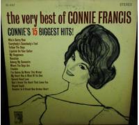 Connie Francis...the very best of...Connie's 15 Biggest Hits MGM Records Stereo release SE 4167 Easy Listening Vinyl (1963)