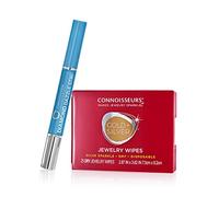 CONNOISSEURS Diamond Dazzle Stik - Nettoyant diamant portable pour bagues et autres bijoux - Faites ressortir l'éclat de vos pierres précieuses, Plastique, Sans pierre précieuse