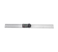 CONNOR Regle d'angle numerique 200 mm, ecran LCD transparent verrouillable a 360 degres, rapporteur d'angle, outil de mesure pour le travail du bois