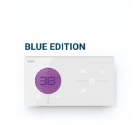Conntrôle thermostatique électronique encastré Shower Technology Blue Edition Blanc - Chromé - TRES 49286399