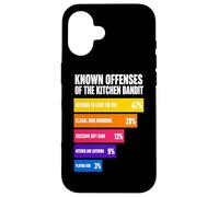 Connu Offenses of The Kitchen Bandit Pickleball NVZ Coque pour iPhone 16
