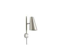 Cono Applique Murale Satin/Métal
