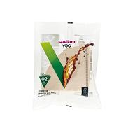 Hario Filtres VCF-02 – 100 filtres Taille 02 Papier naturel brun