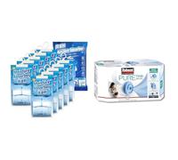 CONOPU Lot de 10x 248g(2.5kg) Déshumidificateurs d'armoire, Absorbeur d'humidité & Rubson Recharges Pure Tab pour absorbeur d'humidité AERO 360° (4 x 450 g) - Recharges neutres