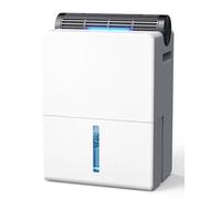 CONOPUPlus Deshumidificateur d air, 2700ML Déshumidificateur Maison, Puissant et Silencieux, 800ml/Jour, Idéal pour Pièces jusqu'à 20 m², Mode Nuit, Timer, Dégivrage Automatique