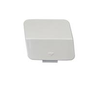 Conpert Cache-Crochets de remorquage pour BMW Série 1 F20 120i F20lci 2012-2014, Cache-Anneau de remorquage pour Pare-Chocs Avant de Voiture 51117292947 (Blanc)