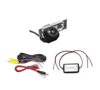 Conpert Caméra de Recul pour Renault Scenic 4 IV 2016-2020, caméra de stationnement de Secours à Vision Nocturne CCD 1280Px720P