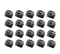 Conpert Clips De Fixation Voiture pour Ford Fusion 500 Freestyle, pour Lincoln MKZ, 20 Clips de Fixation pour moulures de Bas de Caisse d'aile