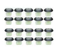 Conpert Clips De Fixation Voiture pour Peugeot, pour Citroën, 20 Clips de Fixation en Plastique pour Panneaux de Porte, moulures de seuil et caches/7703081232/9686622480