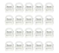 Conpert Clips De Fixation Voiture pour Volvo, pour Renault, 20/30 pièces de Fixations Automobiles Clips Rideaux poulies Droites Boucles, Anneaux et Rivets