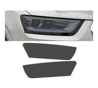 Conpert Film Protecteur De Phare De Voiture pour Audi Q3 2012-2018, Film de Protection pour Phare de Voiture Autocollant TPU Noir Transparent