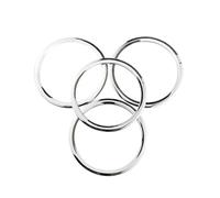 Conpert Voiture Intérieurs Décoration Cadre pour Nissan Sunny Versa 2011-2016, Lot de 4 caches ABS pour Haut-parleurs stéréo de portières de Voiture (Tweeter).