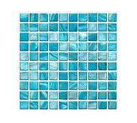 CONPHERON 20x Stickers Carrelage Auto-adhésif Sticker pour Salle de Bain Cuisine Mural Autocollant Carreau Imperméable et étanche à l'humidité 10cm x 10cm