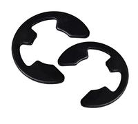 CONPHERON E-Clip Anneau de Retenue Externe Snap en Acier au Manganèse Anneau de Circlips Interne 9mm, 80 pcs