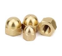 CONPHERON Écrou Borgne en Laiton, Écrou Hexagonal à tête Bombée Ecrou Cache-Boulons M14, 1 pcs
