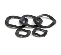 CONPHERON Rondelle Ondulée, Rondelles élastiques Ondulées, Rondelle Ressort en Acier au Manganèse, M30x39x0.5mm,40 pcs