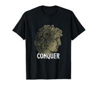 Conquer Alexandre Le Grand Grèce Antique Stoïcisme T-Shirt
