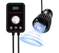 CONQUERALL 28W DC 24V Wave Maker 550-3910GPH Aquarium Powerhead Submersible Débit contrôlable à 10 vitesses Convient pour l'eau douce et l'eau salée