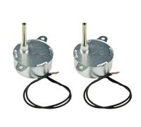 CONQUERALL 2PCS Moteur synchrone TYC-40 12V AC Moteur 5RPM CW/CCW Longueur de l'arbre intérieur 33mm pour arbre de Noël de bureau Lumières colorées décoratives