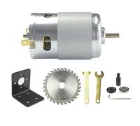 CONQUERALL 895 Moteur DC 12V 6000RPM / 24V 12000RPM avec lame de scie, jeu de bielles M10-5 et support.