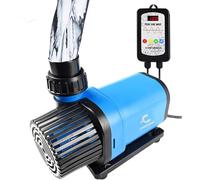 CONQUERALL 980GPH 20W Pompe à eau submersible 24V DC Pompe de retour à fréquence variable Pompe à eau à onde sinusoïdale pour étang, fontaine, eau douce et eau salée.