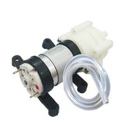 CONQUERALL DC 24V 385 pompe à membrane auto-amorçante, petite pompe à eau électrique avec tuyau d'eau pour fontaines et modèles expérimentaux