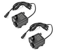 CONQUERALL Lot de 2 pompes submersibles CC 12 V 5 W 92 GPH 2,7 m Protection contre les pénuries d'eau pour vidange de condensat CVC et aquarium