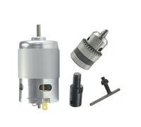 CONQUERALL Moteur 775 12V 8000RPM/24V 16000RPM Moteur DC haute puissance avec mandrin de perçage