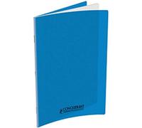 Conquérant 28793 Cahier Classique Piqûre Couverture Transparent Polypropylène Rigide Papier Rouge
