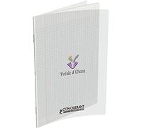 Conquérant Cahier Classique 41500 A4+ Couverture polypropylène, Piqûre, Papier vert