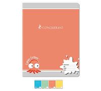 Conquerant – Cahier d'écriture 17x22 – Ligne double – 32 pages – 70g