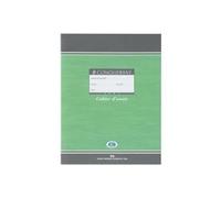 OXFORD CONQUERANT C7 Cahier de brouillon 17x22 cm 48 pages 56g grands carreaux Seyès. Couverture carte