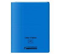 Cahier A Rabat CONQUERANT Bleu 96 Pages 24x32