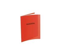Conquérant 36688 Cahier Classique Écriture Couverture Polypropylène Rigide Papier Rouge