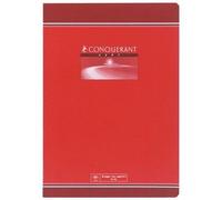 Conquerant Cahier Conquerant 7 – piqûre – 21 x 29,7 cm – 76 g – petits carreaux – 96 pages