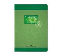 Conquerant - Cahier Piqure 96p A4 70g Seyes Recycle