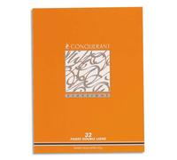 CONQUERANT Cahiers 90g 17x22 cm/32 pages ligne 2 mm/interligne 8 mm