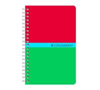Conquérant Carnet Reliure Intégrale 9x14 Cm 180 P 70g Petits Carreaux