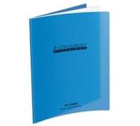 CONQUERANT C9 Cahier piqûre 21x29,7cm 96 pages 90g grands carreaux Seyès. Couverture polypropylène Orange