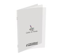 Conquerant Classique Lot De 5 Cahiers Polypro 24 X 32 Cm 48 Pages 90g Uni Dessin