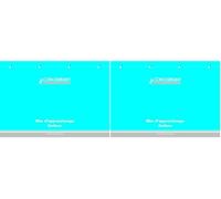 CONQUERANT Ecriture Bloc d'apprentissage détachables/perforées A4 160 pages (Lot de 2)